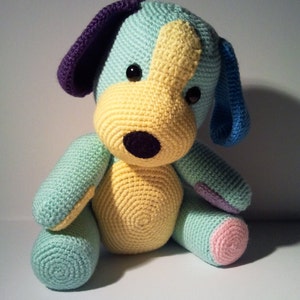 DEUTSCHE PDF Häkelanleitung Amigurumi Der Hundeteddy image 1