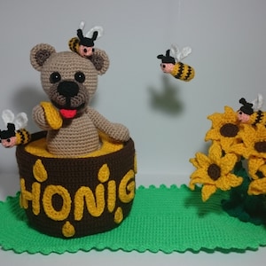 DEUTSCHE PDF Häkelanleitung Amigurumi Teddy Leckermäulchen image 1