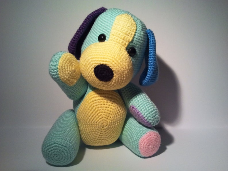 DEUTSCHE PDF Häkelanleitung Amigurumi Der Hundeteddy image 4