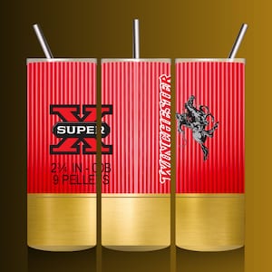 Shotgun Shell Tumbler Wrap