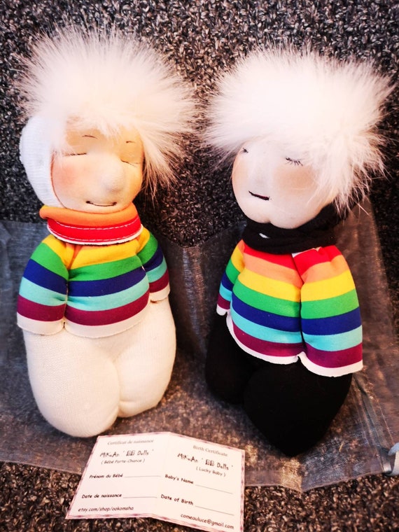 rainbow baby doll