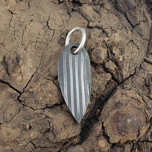 Damascus Pendant #13