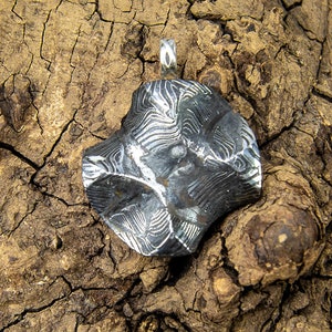 Damascus Pendant #1