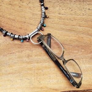 Eyeglass Holder, Eyeglass Necklace, Eyeglass Loop, Eyeglass Lanyard, Glasses Necklace, Glasses Holder, Glasses Loop Necklace, Charm Necklace