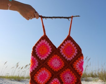 Summer Fall Women’s Crochet Tank Top