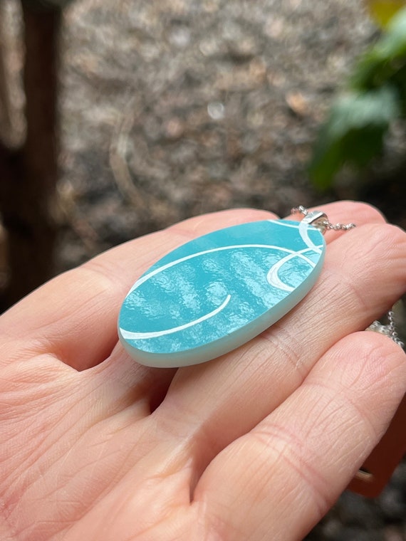 PYREX Turquoise Scroll - image 4