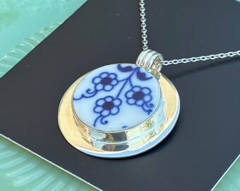Blue Danube China pendant