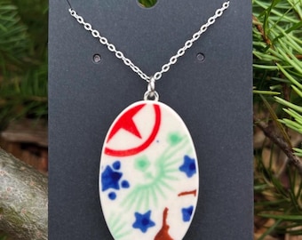 POLISH POTTERY pendant