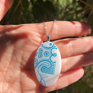 PYREX Horizon Blue pendant