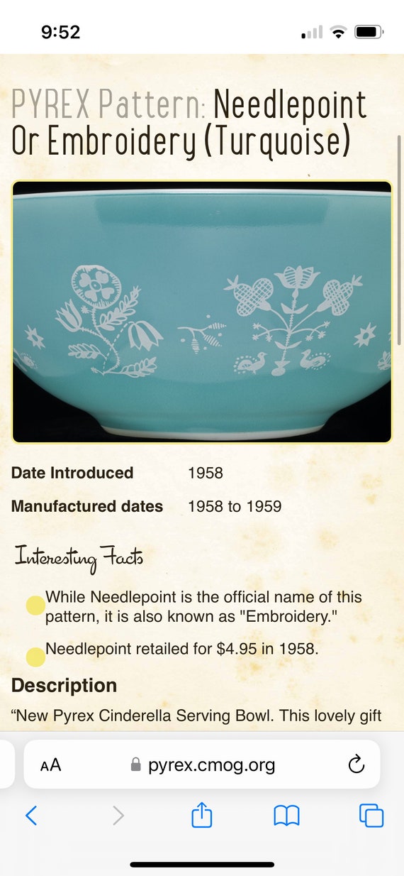 PYREX Needlepoint - image 5