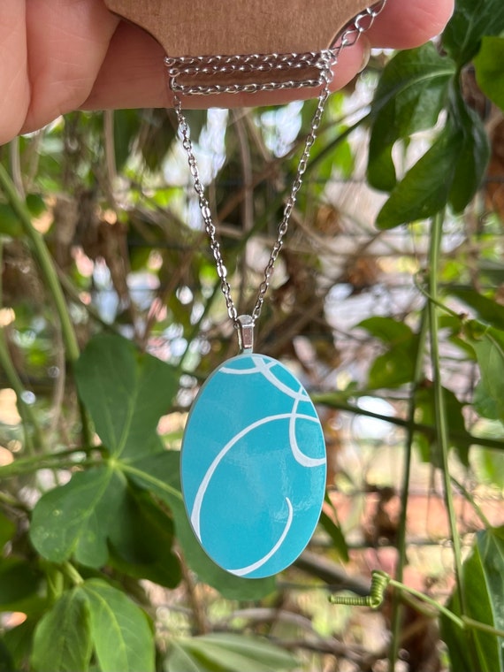 PYREX Turquoise Scroll - image 2