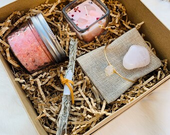 Rose Quartz Crystal Box