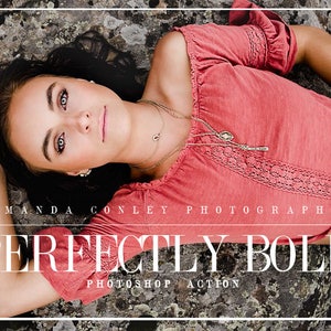 Perfectly Bold Photoshop Action