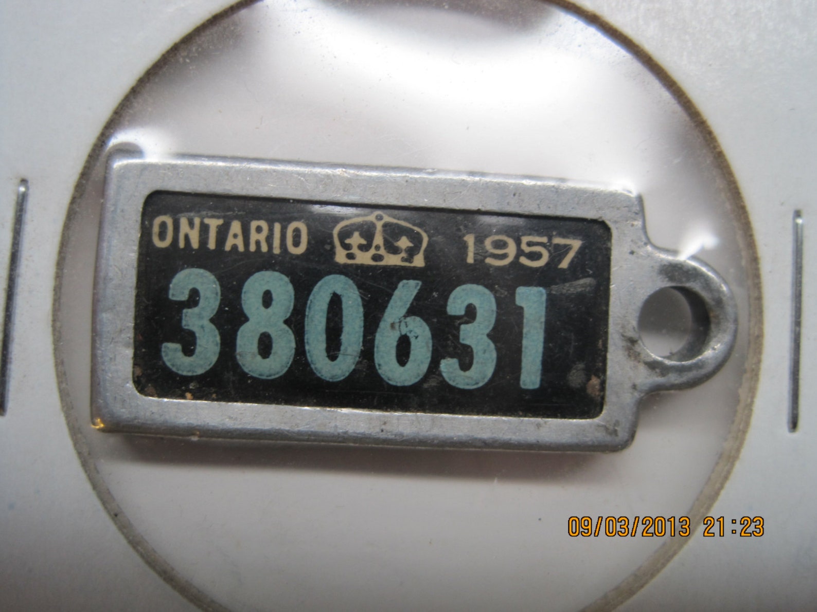 Vintage War AMPS of Canada Mini License Plate Key Tag Fobs Etsy