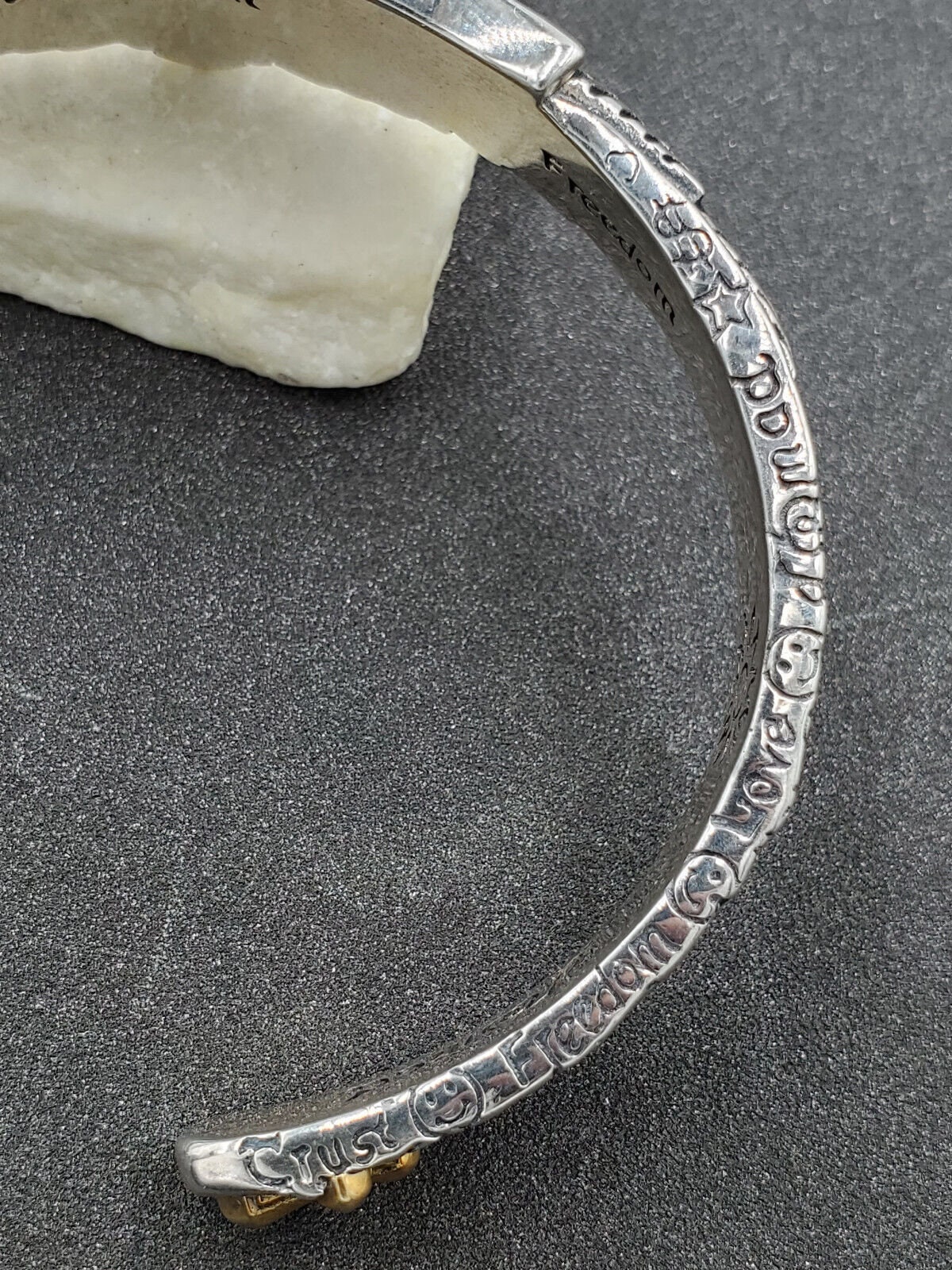 BWL Bill Wall Leather 925 Sterling Nomad Wing Cross Cuff BWL Bill Wall Leather 925 Sterling Nomad Wing Cross Cuff