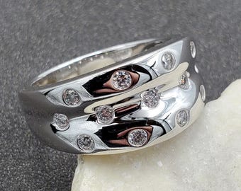 Dee Berkley DBJ Yellow Gold Over Sterling Silver 5mm CZ