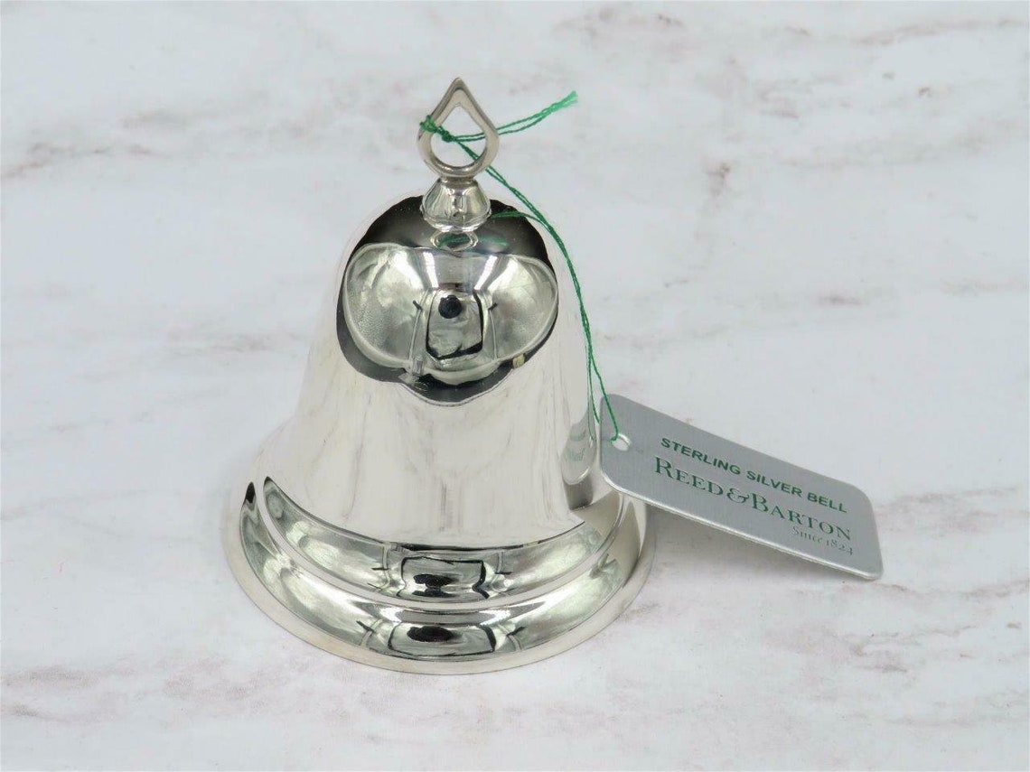 Reed and Barton 925 Sterling Silver Legacy Bell Christmas Etsy