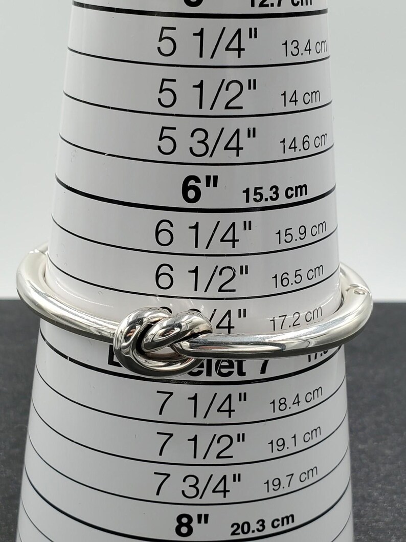 NEW Brighton Interlok Single Knot Silver Hinged Bangle Bild 7