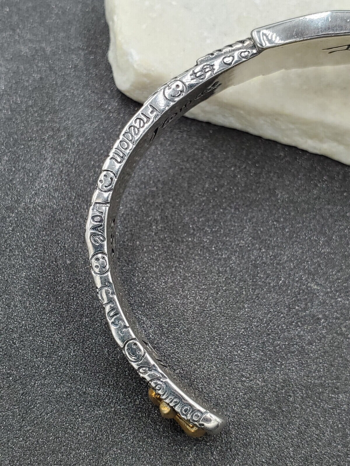 BWL Bill Wall Leather 925 Sterling Nomad Wing Cross Cuff BWL Bill Wall Leather 925 Sterling Nomad Wing Cross Cuff