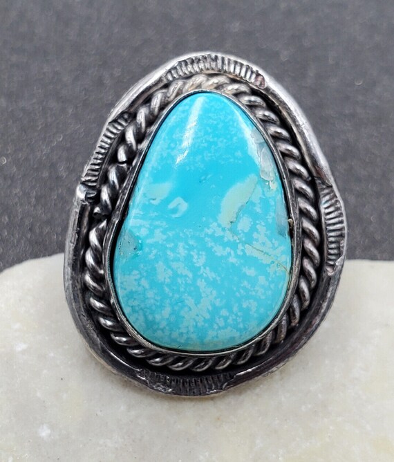 Mary Dayea Vintage Native American Navajo Blue Gem Turquoise Sterling Silver Pin Mary Dayea Mary Dayea Vintage Native American Navajo Blue Gem Turquoise Sterling Silver Pin Mary Dayea