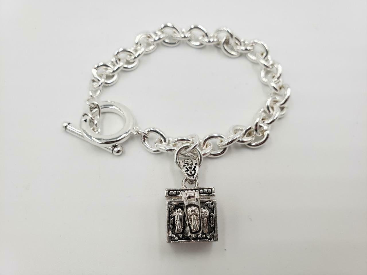 Patricia Victoria Hale Trinity of Angels Charm Bracelet 7 3 4 Etsy