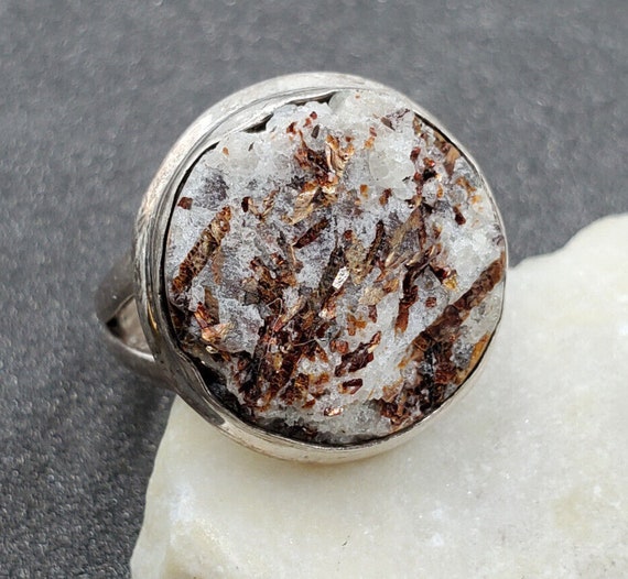 Estate 925 Sterling Silver Natural Russian Astrop… - image 3