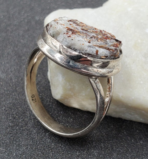 Estate 925 Sterling Silver Natural Russian Astrop… - image 4