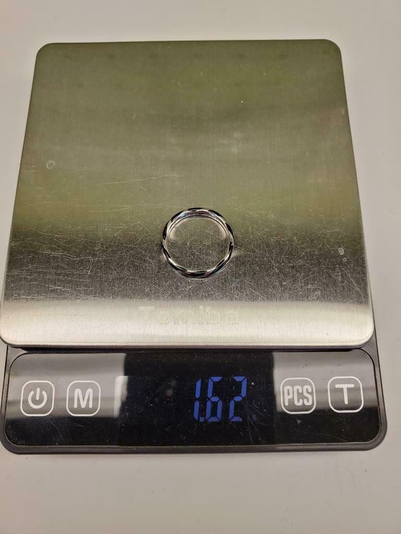 Stackable Expressions Sterling Twisted Black Enam… - image 7