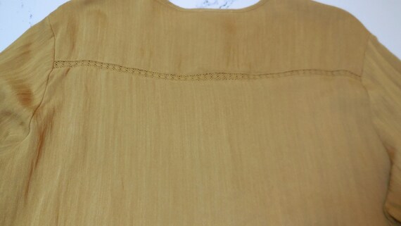 Jacket MEDIUM light-weight button-down pockets lo… - image 7