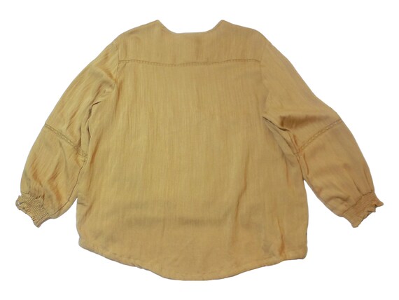 Jacket MEDIUM light-weight button-down pockets lo… - image 2