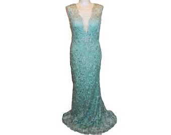 Vintage Prom Dress Mint Green Etsy