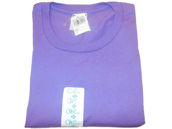 Vintage Jerzees T-shirt Purple 2X - image 4