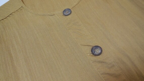 Jacket MEDIUM light-weight button-down pockets lo… - image 6