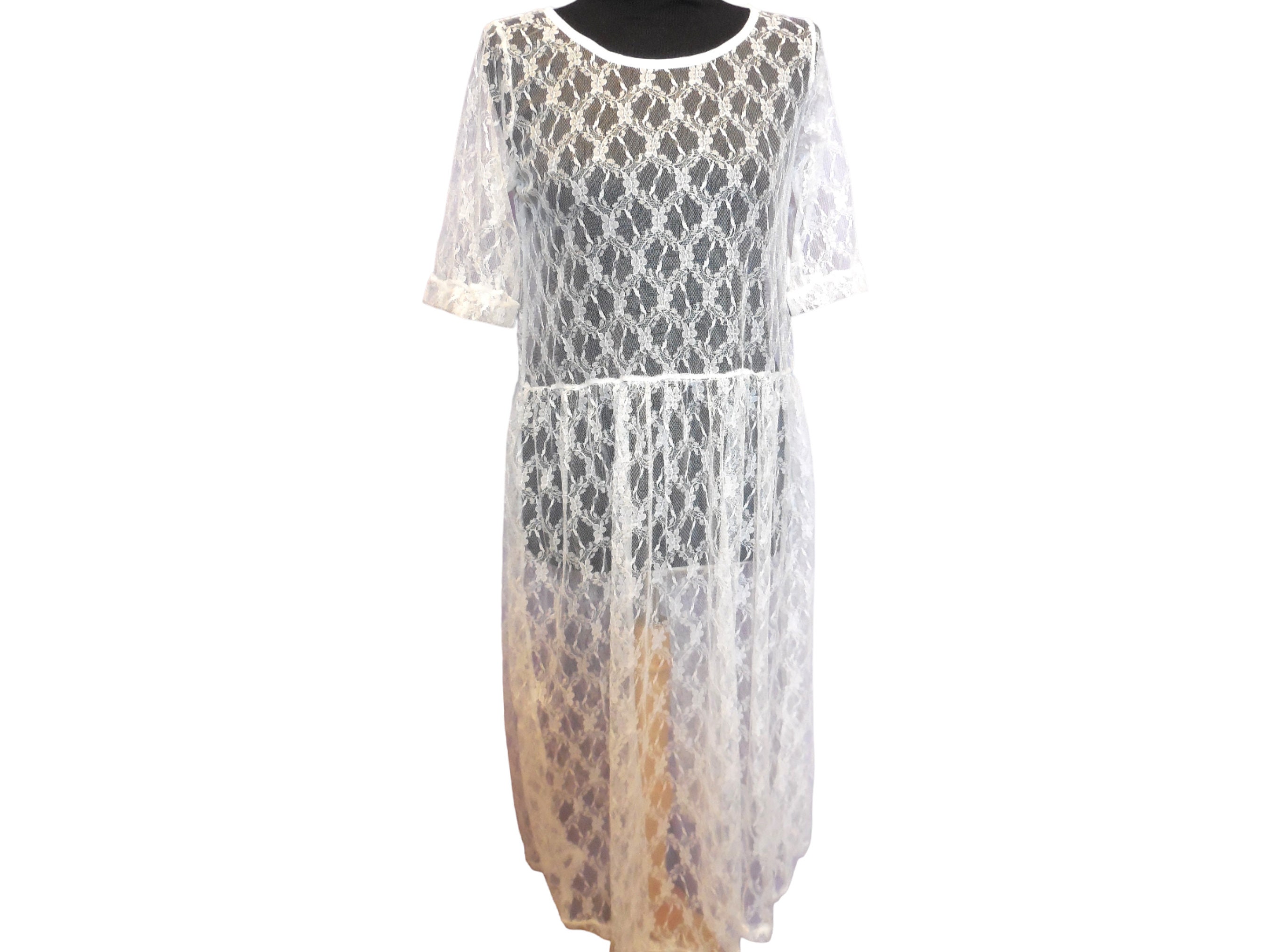white christmas dresses Selene Metal Twist Dress in Cream