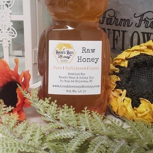 Pure Raw Unfiltered Honey | Local | Unfiltered | Unprocessed | Artisan | Small Batch