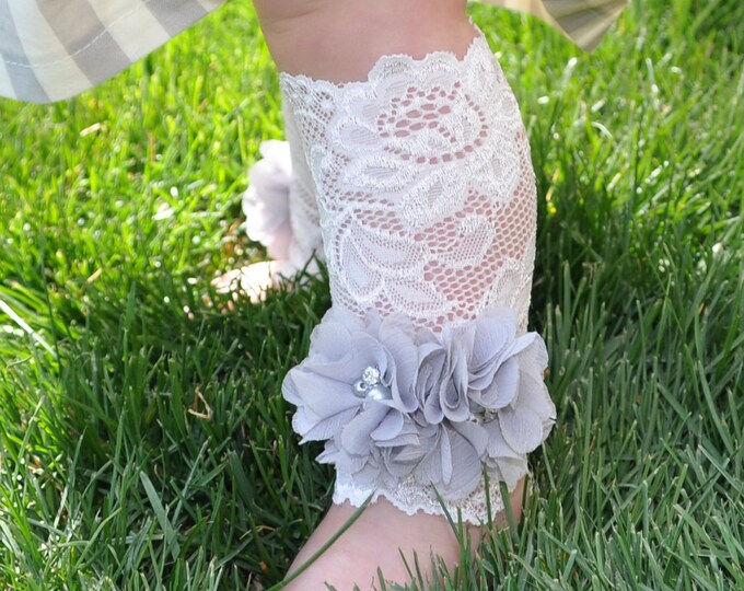 Baby Girl Lace Leg Warmer Lace Boot Cuff Many Color Etsy