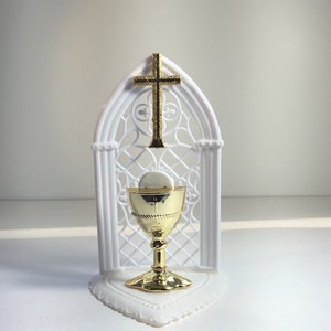 First Communion Topper / First Communion Chalice and HostTopper / First Holy Communion image 1
