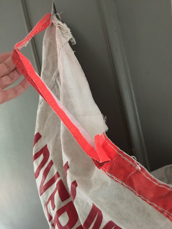 Vintage Newspaper Bag / Palm Advertiser Newsboy Bag - Etsy