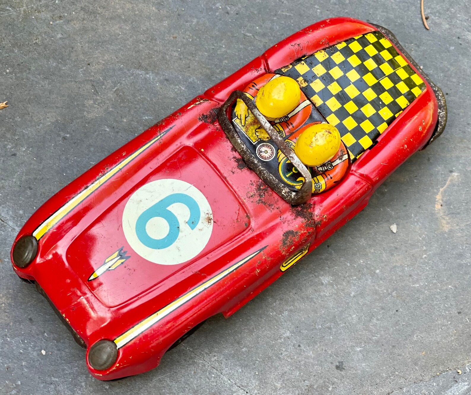 Vintage 1950s Toy Car Race Car Sports Car - Etsy