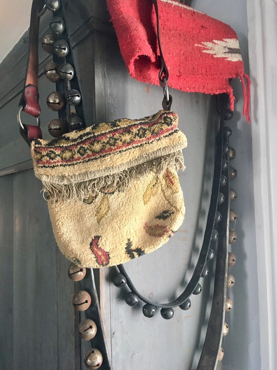 1960s carpet bag purse
