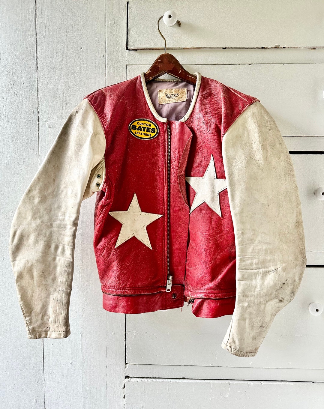 BATES CUSTOM LEATHERS ジャケット Lサイズ - メルカリ