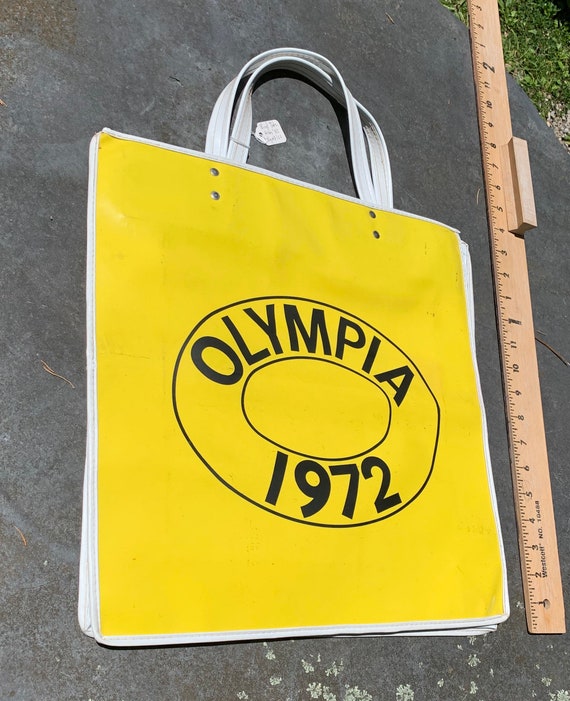 Vintage 1970’s Olympic travel bag Munich unused g… - image 5