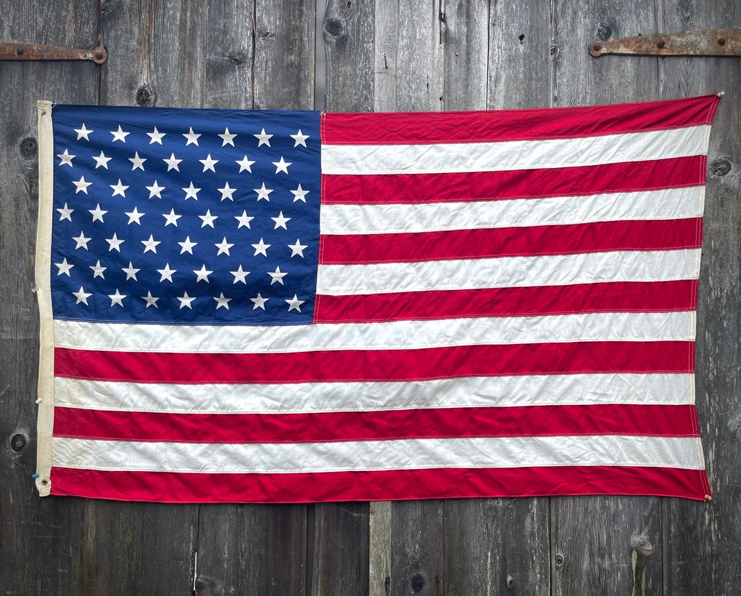 Rare 49 Star American Flag 1959 Very Good Vintage Condition Perfect to ...