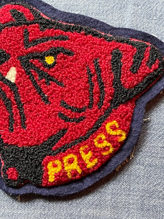 Very rare Original 1940s vintage Bulldog patch. P… - image 2