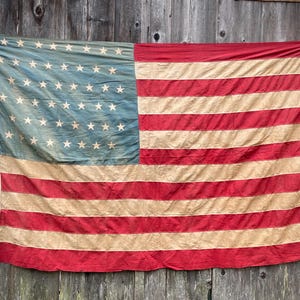 Antique Us 48 Star Flag - Etsy