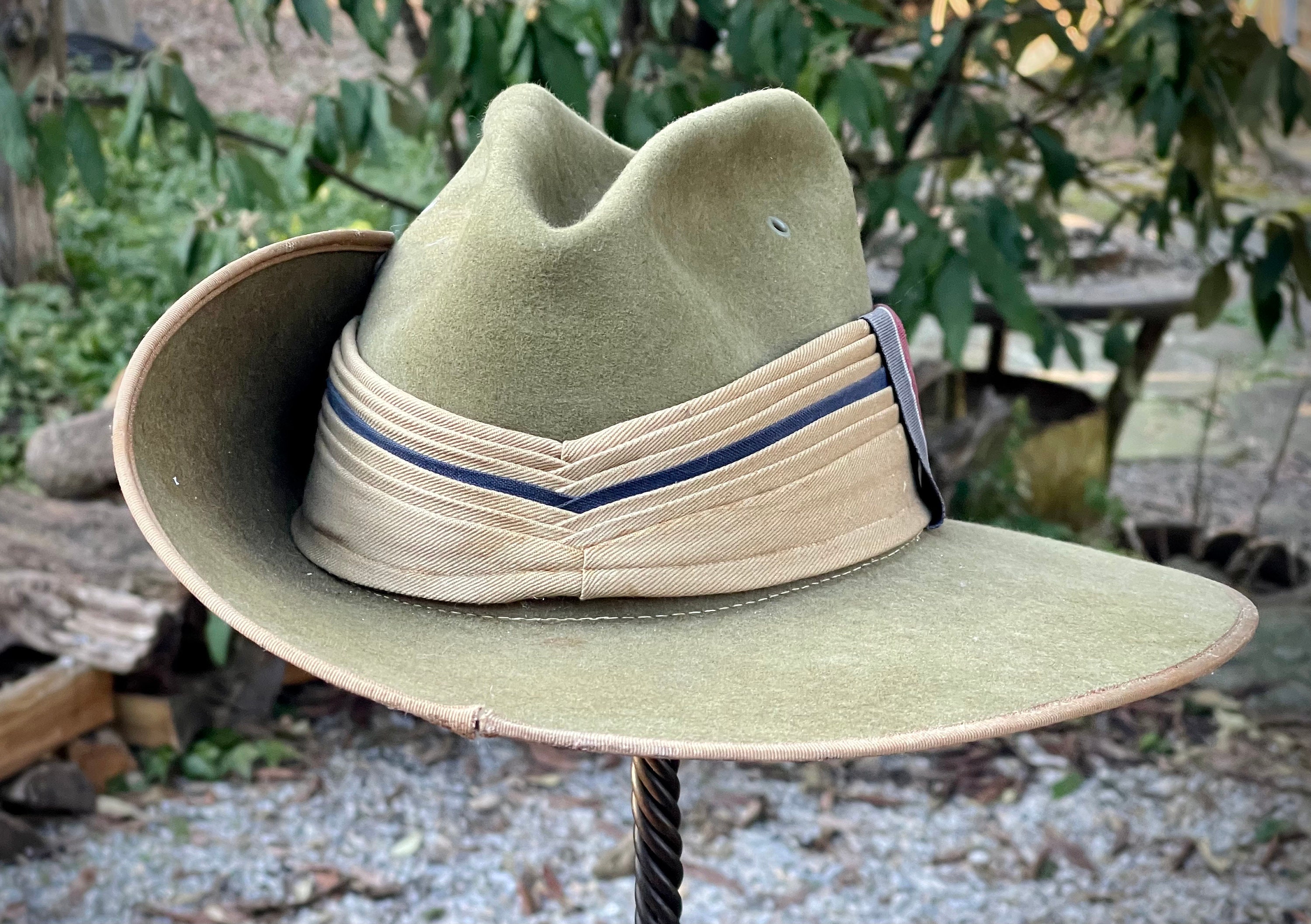ヴィンテージ　AKUBRA カウボーイハット　オーストラリア　58㎝ ヴィンテージ AKUBRA カウボーイハット オーストラリア 58