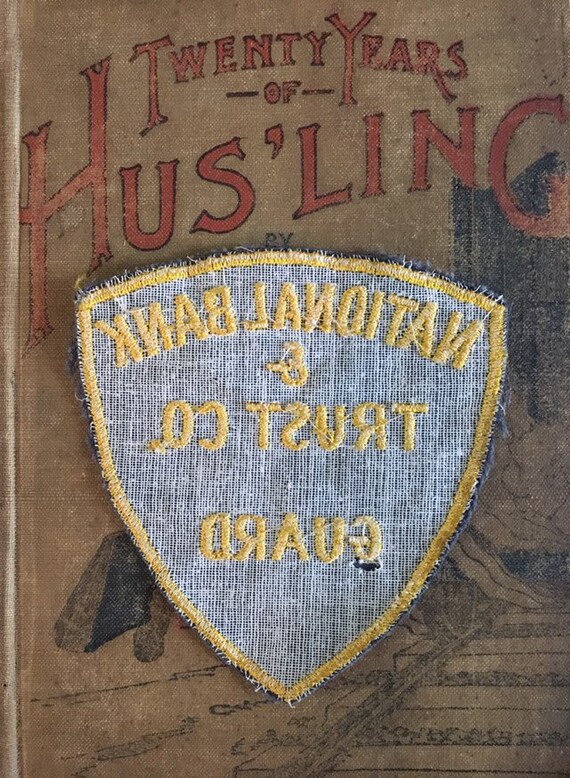 Vintage Bank Security Guard Patch - image 4