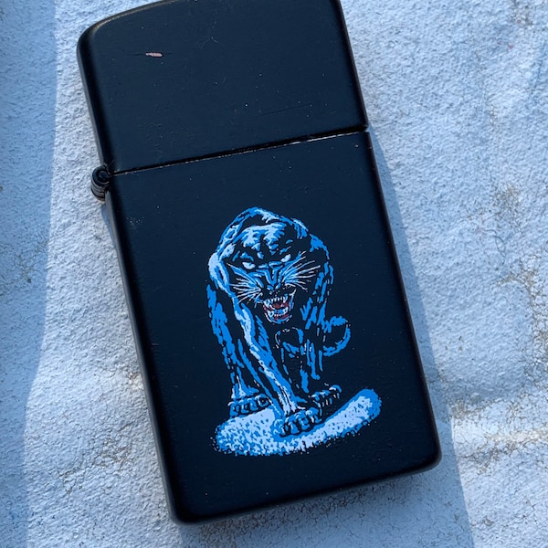 Late 20th century Black Panther Lighter never used.