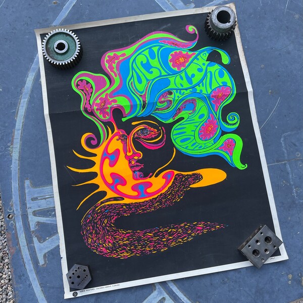 Black Light Posters Etsy