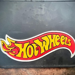Pair of Real Vintage 1980s HOTWHEELS mud flaps new old stock never used rare.